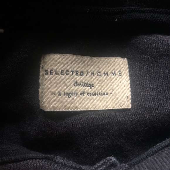 Selected Homme Grey Polo Shirt - Picture 3 of 3